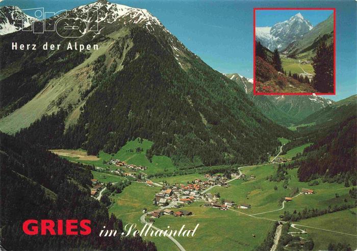 Gries Laengenfeld Sulztal Tirol AT Fliegeraufnahme