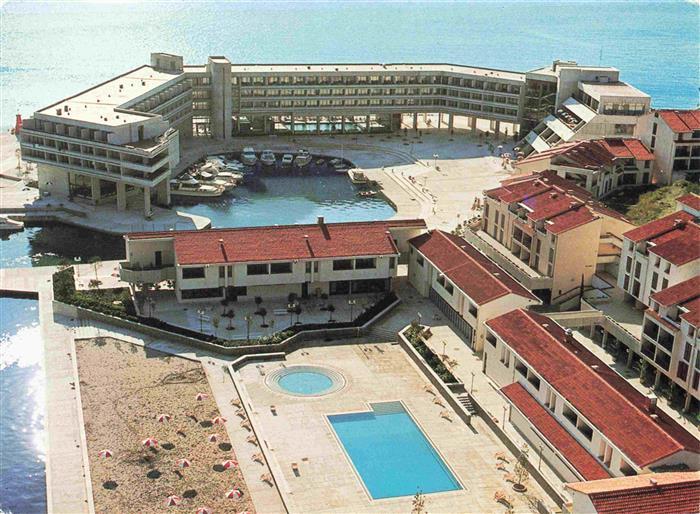 Portoroz Portorose Piran Istrien Slovenia Hotelsko naselje Bernardin Fliegeraufn