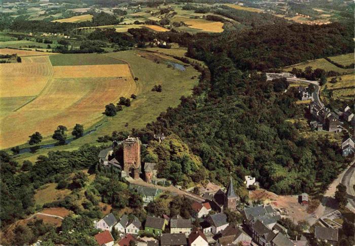 Blankenstein Ruhr Fliegeraufnahme mit Burg
