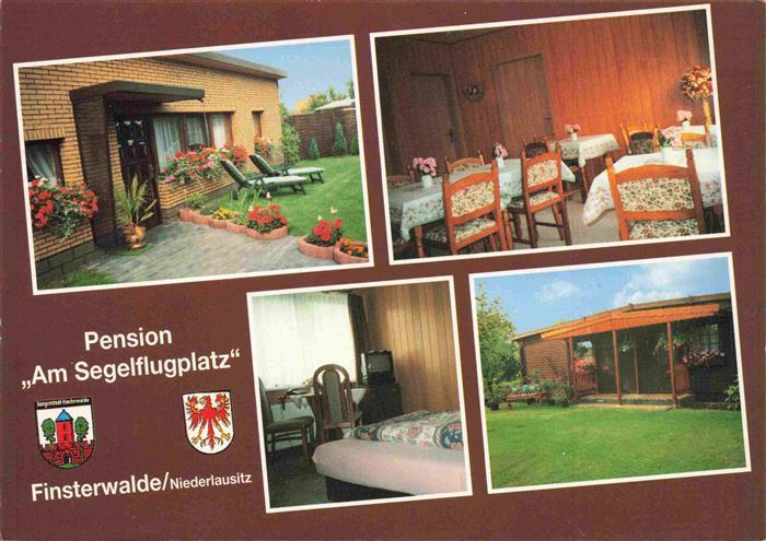 Finsterwalde Brandenburg Pension Am Segelflugplatz Gaststube Zimmer Bungalow