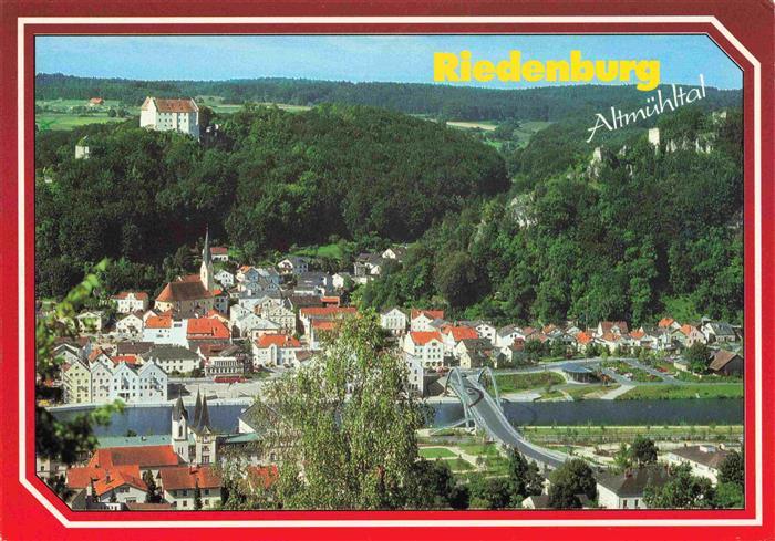 Riedenburg Altmuehltal Fliegeraufnahme