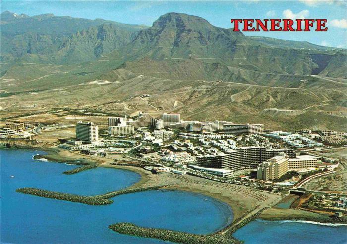 Playa de las Americas Arona Tenerife Islas Canarias ES Fliegeraufnahme