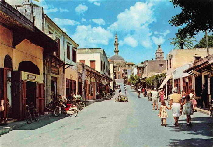 RHODOS Rhodes Greece Altstadtmotiv