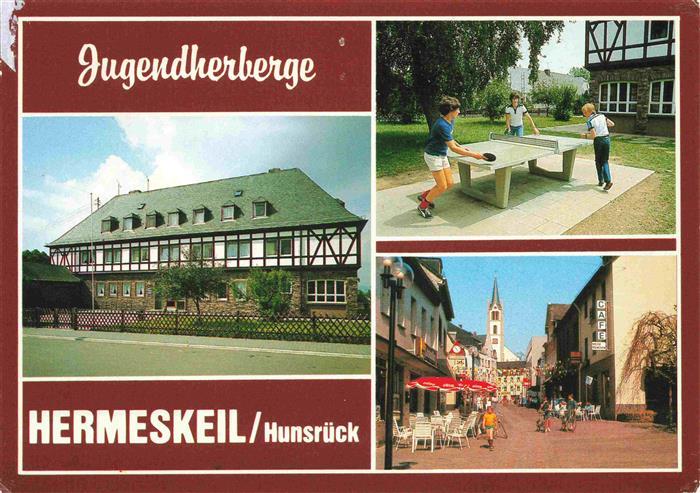 Hermeskeil Jugendherberge Altstadtmotiv Tischtennis