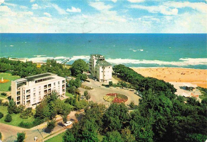 Eforie Romania Hotels Carmen und Belona Fliegeraufnahme
