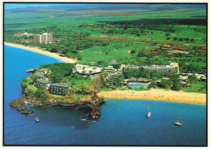 Maui Hawaii USA The Sheraton Maui Hotel Fliegeraufnahme