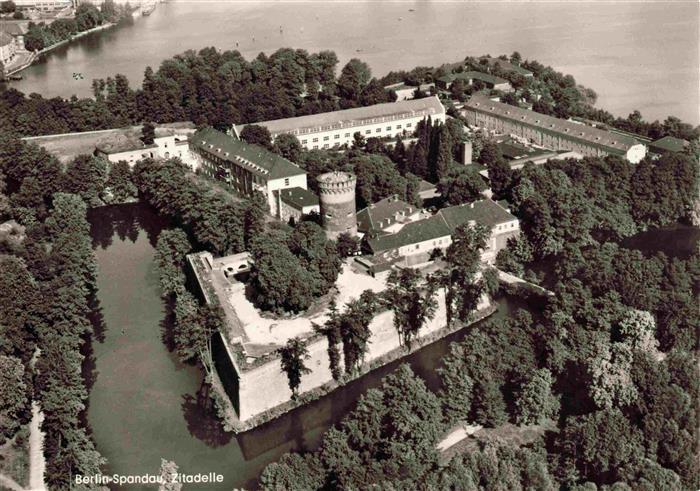 Spandau Zitadelle Fliegeraufnahme