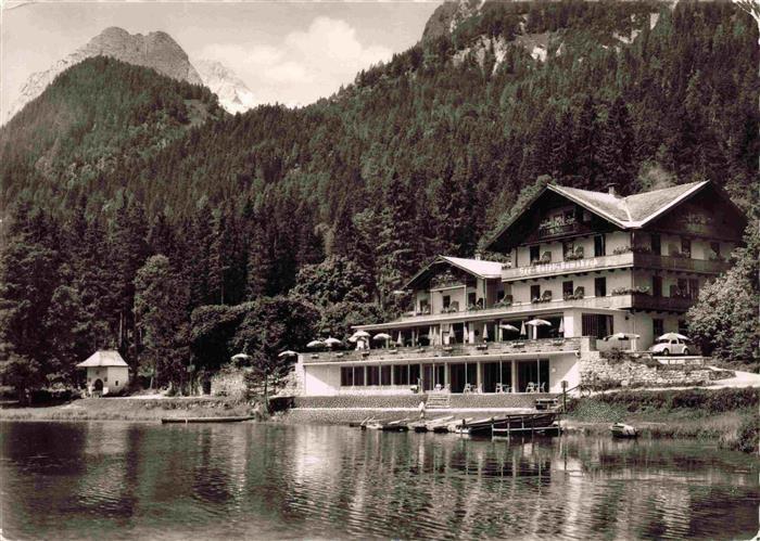 Hintersee Berchtesgaden Seehotel Gamsbock am Hintersee