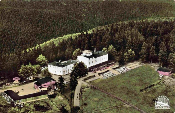 Wieda Osterode Harz Niedersachsen Berghotel Stoeberhai Fliegeraufnahme
