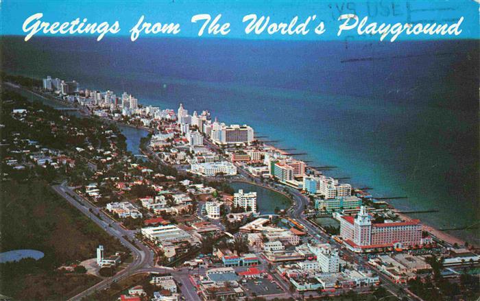 Miami Beach Fliegeraufnahme