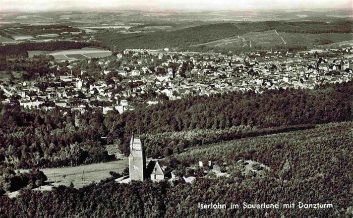 ISERLOHN NRW Fliegeraufnahme mit Danzturm