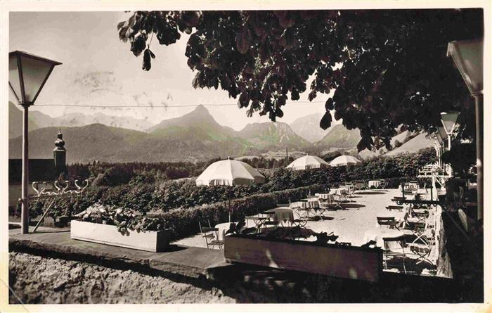 Nonn Bad Reichenhall Oberbayern Alpenhotel Fuchs Sonnenterrasse