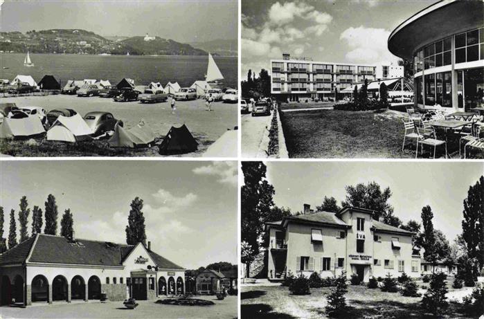 Zamardi Balaton Plattensee Somogy HU Panorama Hotel Terrasse