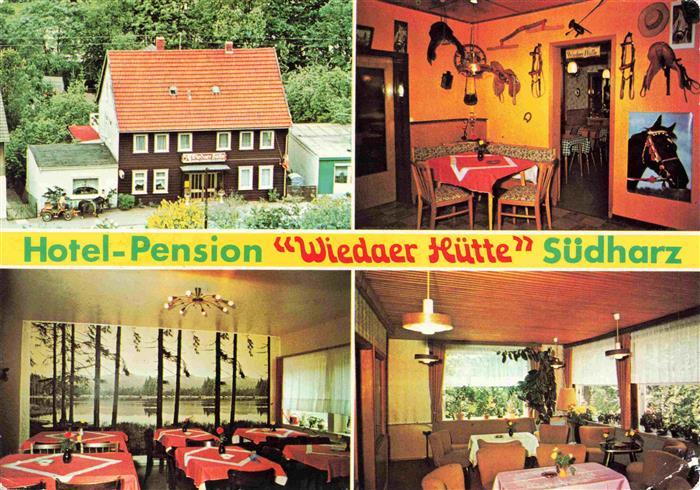 Wieda Osterode Harz Niedersachsen Hotel Pension Wiedaer Huette Gastraeume