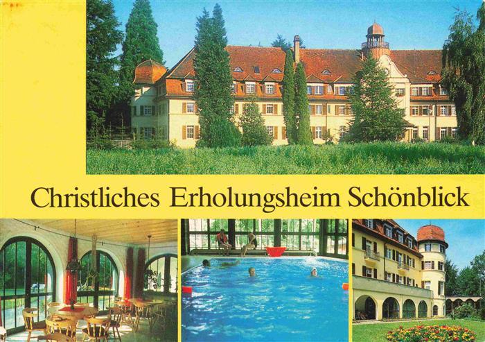 Rehnenhof Wetzgau Schwaebisch Gmuend Christl Erholungsheim Schoenblick Speisesaa