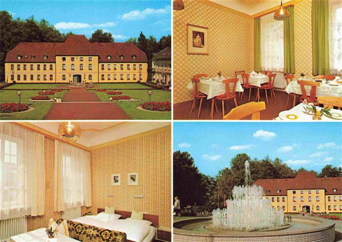 Bad Alexandersbad Hotel Garni im Markgraeflichen Schloss Gastraum Zimmer Springb