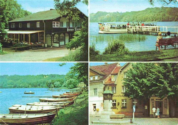 Buckow Maerkische Schweiz Bad FDGB Milchbar Haus Tirol Am Schermuetzelsee Bootsv