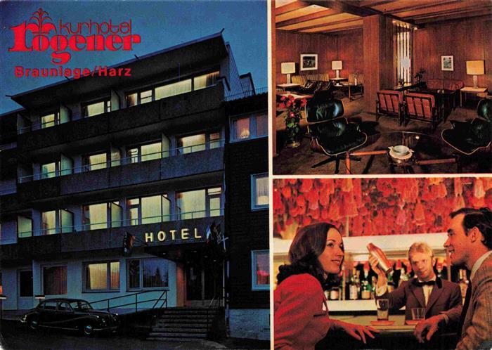 Braunlage Harz Kurhotel Roegener Gastraum Bar