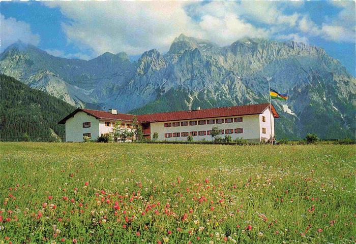 MITTENWALD Bayern Ganghofer Jugendherberge Buckelwiesen