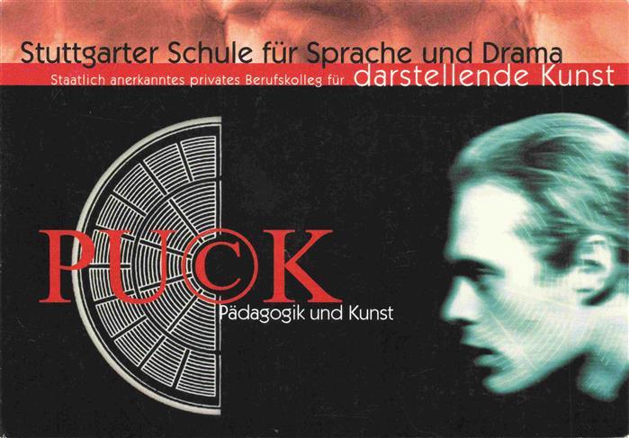 STUTTGART  CITY Stuttgarter Schule fuer Sprache und Drama PUCK