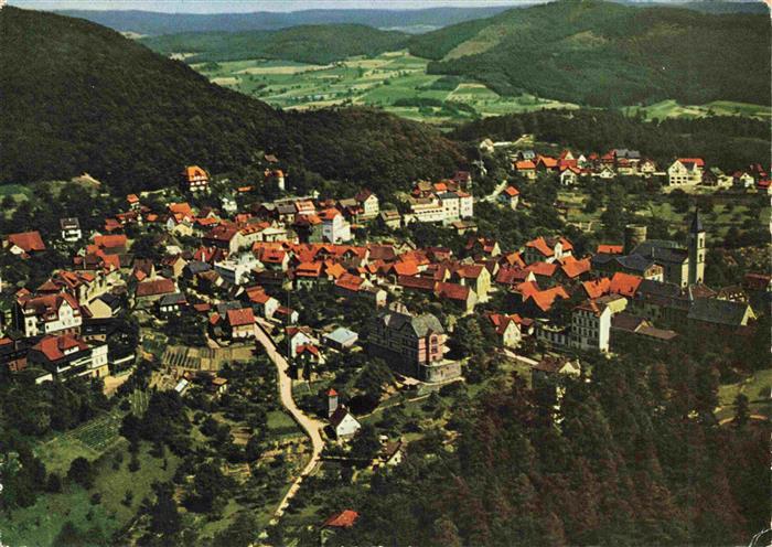 Lindenfels Odenwald Fliegeraufnahme