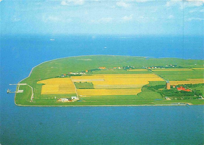 Neuwerk Insel Cuxhaven Nordseebad Fliegeraufnahme