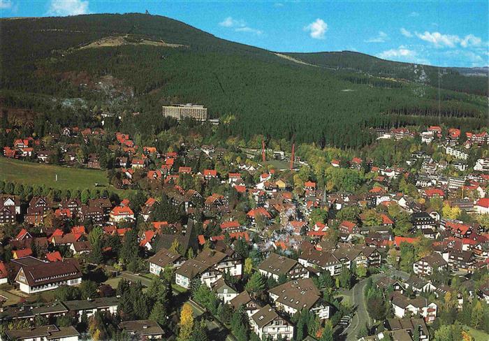 Braunlage Harz Fliegeraufnahme