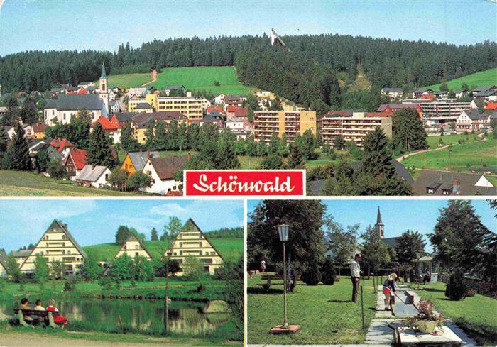 Schoenwald Schwarzwald Panorama Park Minigolf