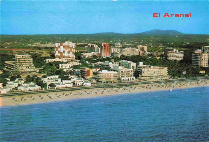 El Arenal Mallorca ES Fliegeraufnahme