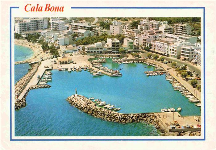 Cala Bona Mallorca ES Fliegeraufnahme