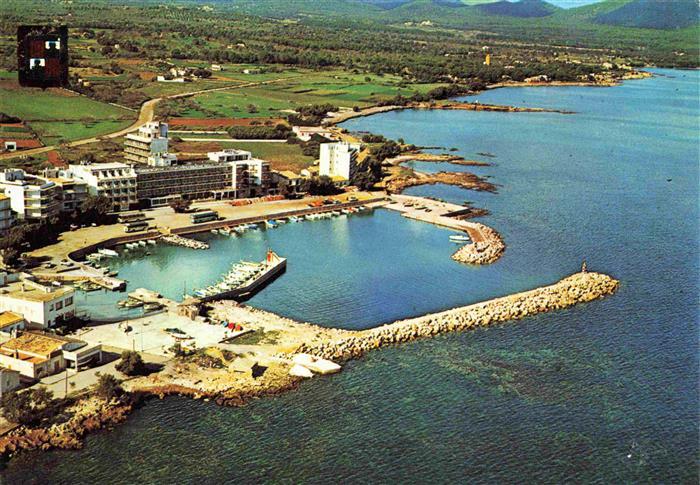 Cala Bona Mallorca ES Fliegeraufnahme