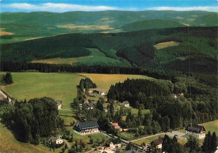 Jagdhaus Schmallenberg Pension Cafe Guenter Lutter Fliegeraufnahme