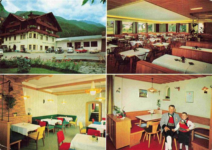 Mayrhofen Zillertal Tirol AT Gasthof Pension Zur Bruecke Gastraeume