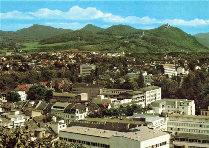 BAD GODESBERG Bonn Fliegeraufnahme mit Siebengebirge