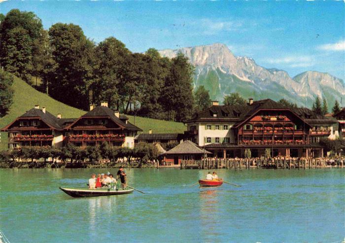 BERCHTESGADEN Bayern Hotel Schiffmeister am Koenigssee
