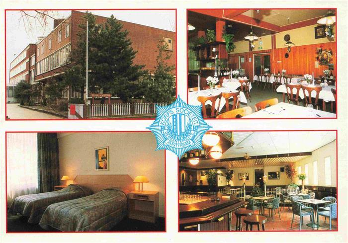 Amsterdam NL Korpssocieteit Interrational Police Hotel Gastraeume Zimmer