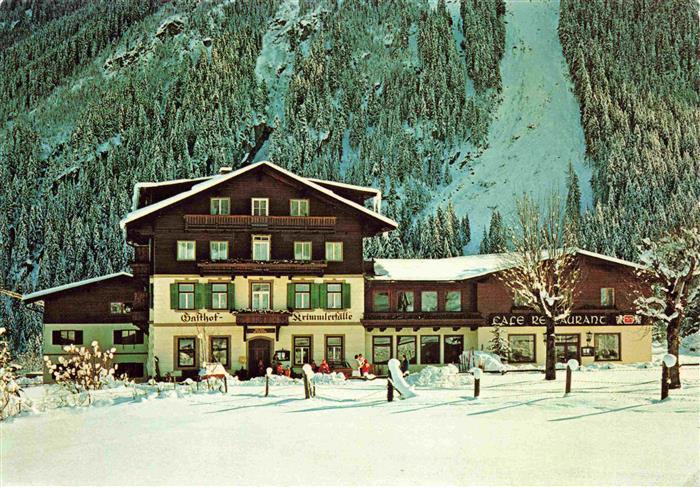 Krimml 1076m Pinzgau AT Gasthof Krimmlerfaelle