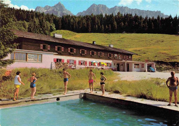 Ebbs Tirol AT Schihuette Oberbuchberg Pool