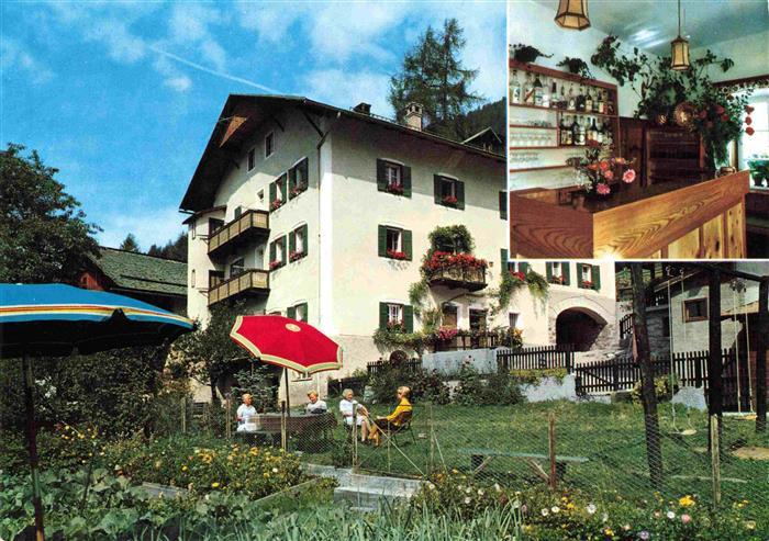 Welschnofen Suedtirol IT Restaurant Kohlerhof Garten