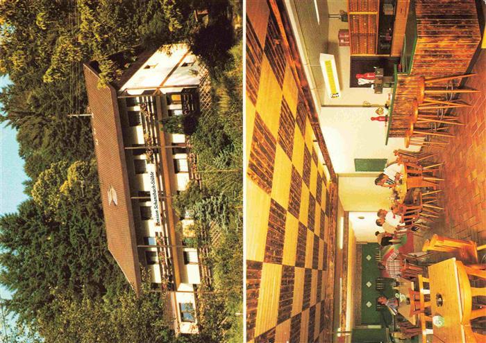 Nordrach Pension Schanzbachstueble Gastraum Bar Kegelbahn