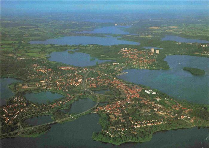 Ploen am See Schleswig-Holstein Holsteinische Schweiz Fliegeraufnahme