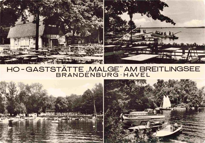 Brandenburg Havel HO Gaststaette Malte am Breitlingsee Details