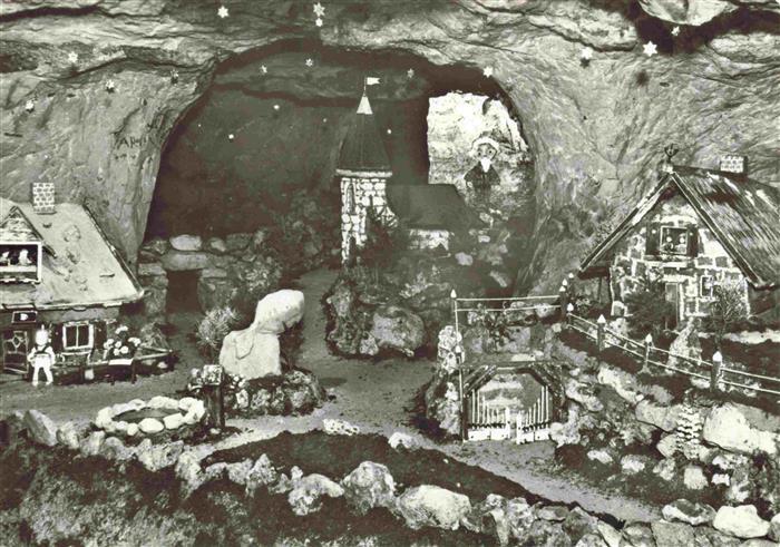 Walldorf Werra Meiningen Thueringen Sandsteinhoehle Maerchenbild