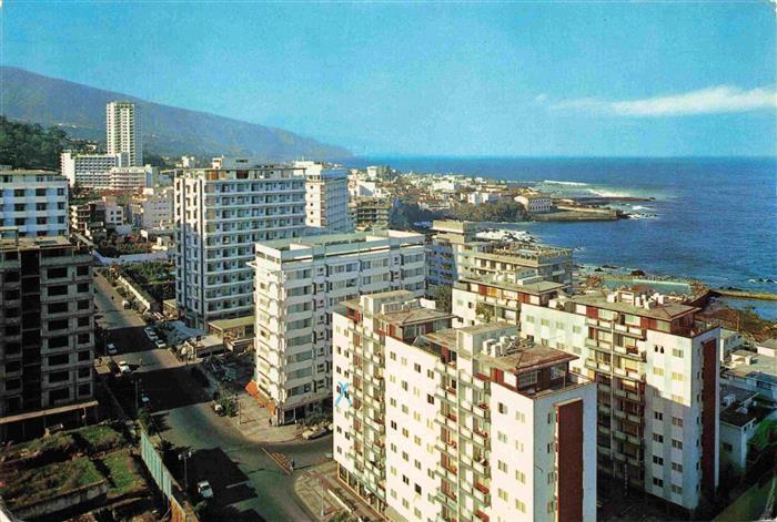 Puerto-de-la-Cruz Tenerife ES Fliegeraufnahme