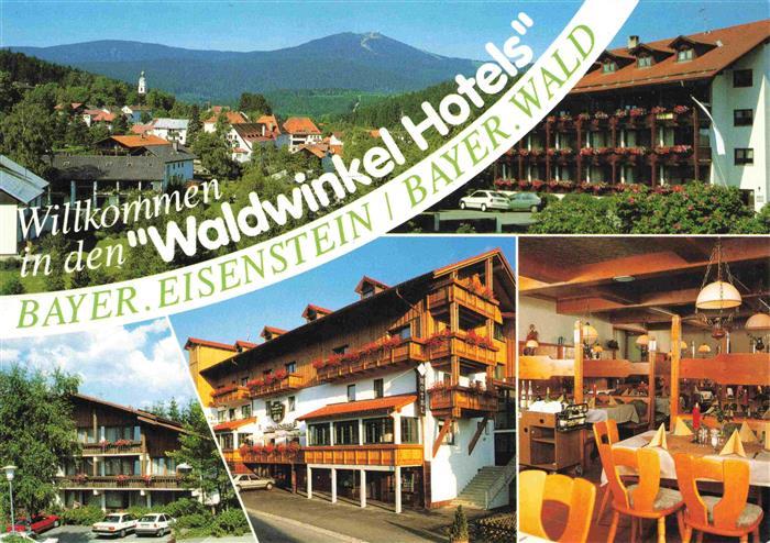 Bayerisch Eisenstein Waldwinkel Hotels Restaurant Cafe Waldspitze Gastraeume