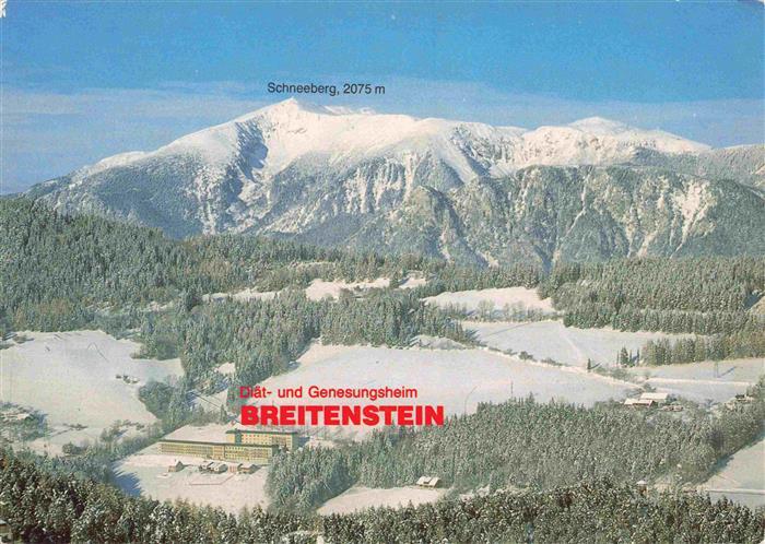 Breitenstein Semmering Niederoesterreich AT Diaetheim der Versicherungsanstalt d