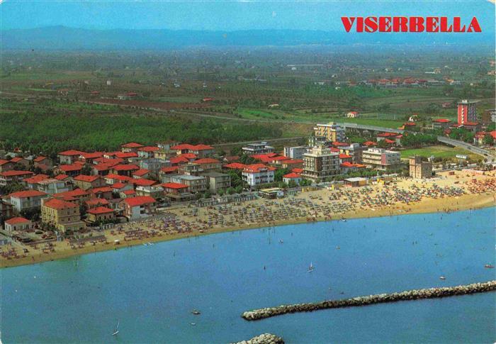 Viserbella di Rimini Fliegeraufnahme