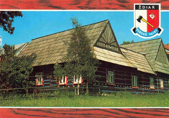 Zdiar Vysoke Tatry SK Ludovar drevena architektura
