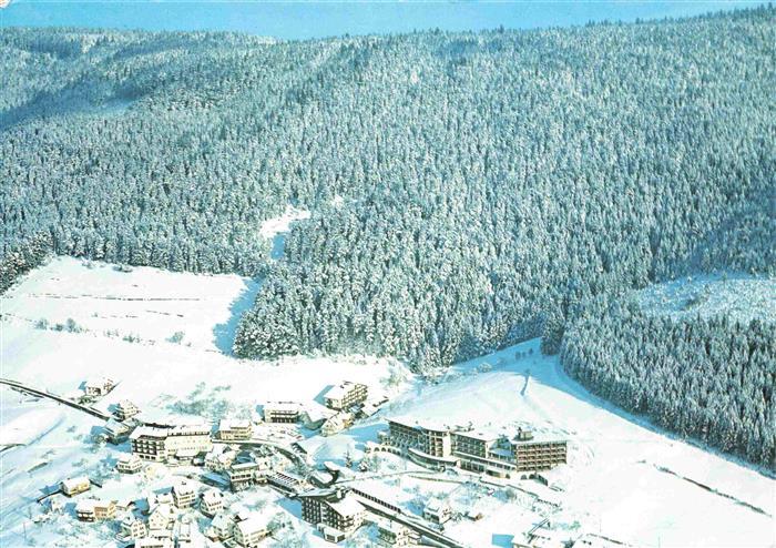 Tonbach Baiersbronn BW Kurhotel Traube Tonbach Fliegeraufnahme