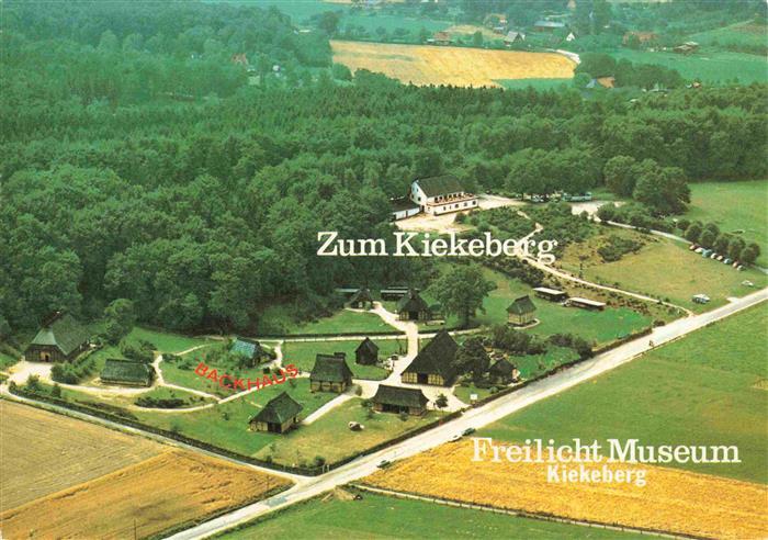 Ehestorf Harburg Zum Kiekeberg Freilichtmuseum Fliegeraufnahme